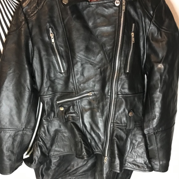 Womens leather jacket - Picture 4 of 6